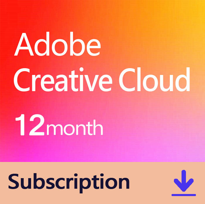 Adobe Creative Cloud Complete 12 months