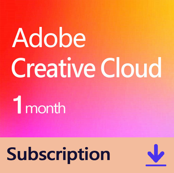 Adobe Creative Cloud コンプリート 1ヶ月|ダウンロード版